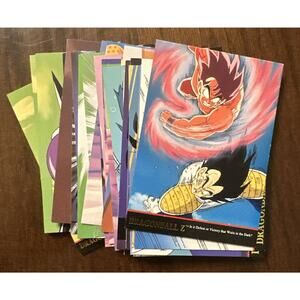 Dragon Ball Z 1998 Series Trading Card Lot 27 Different
